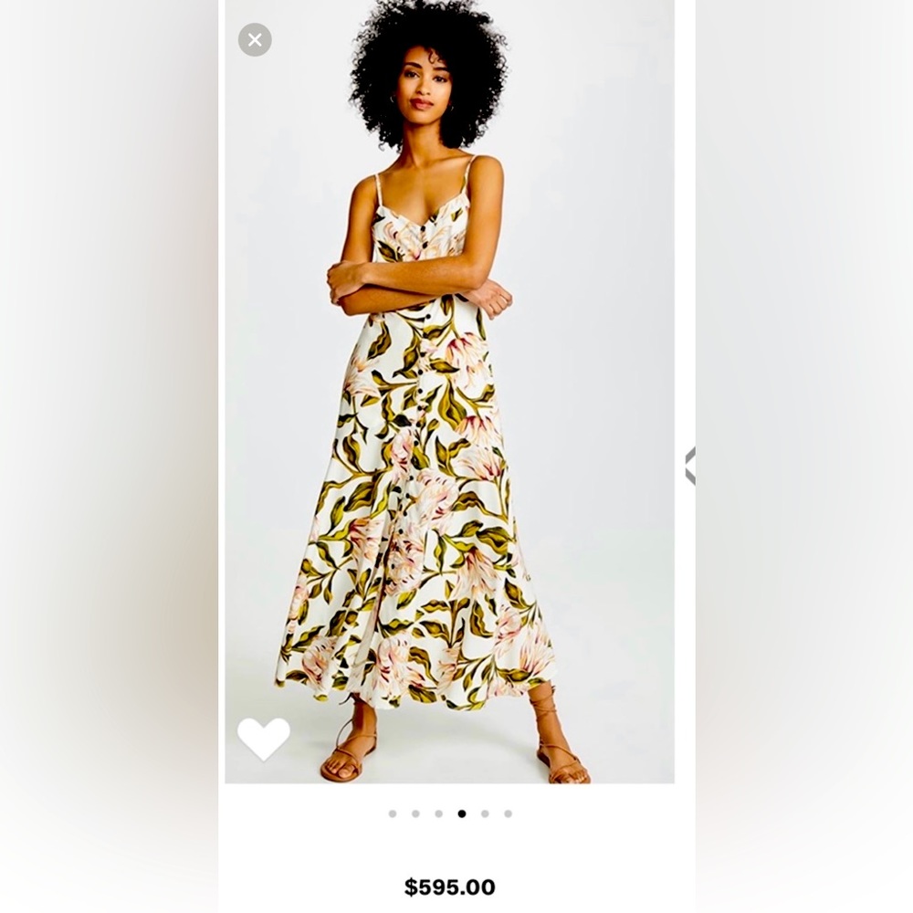 Mara Hoffman Floral Dress. S